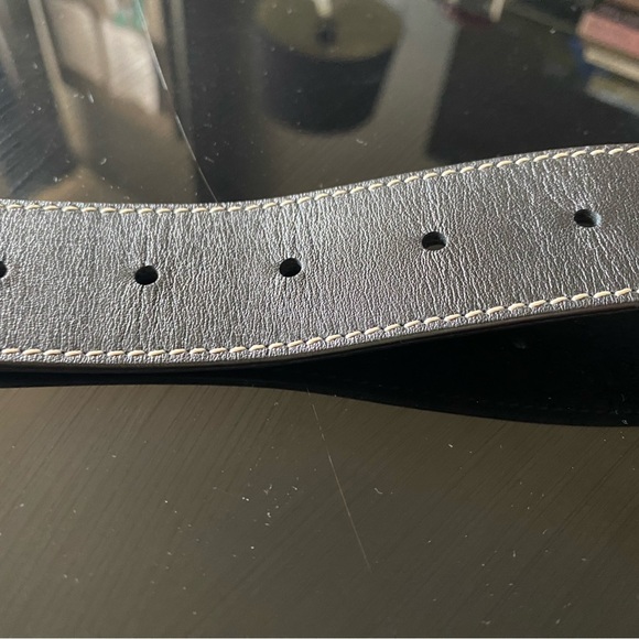 Jacquemus Unisex wallet belt in black leather - Picture 7 of 9